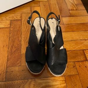 Vía Spiga Espadille Wedge Sandals Size 8